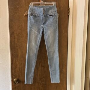 Wax Jean Women's Sky Blue Skinny Jeans